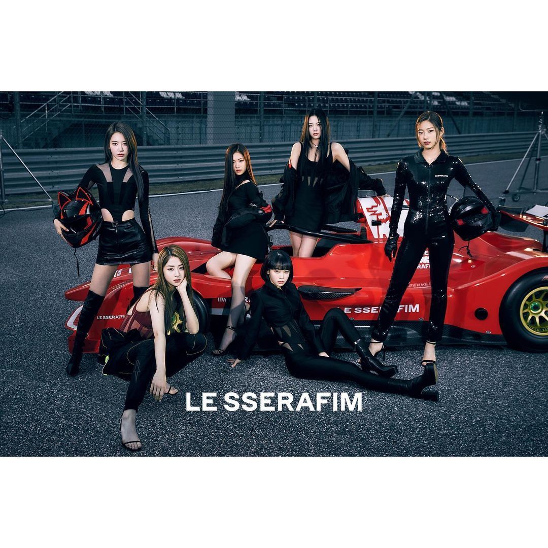 Makin Hits! Profil Member LE SSERAFIM, Girl Group Source Music & HYBE