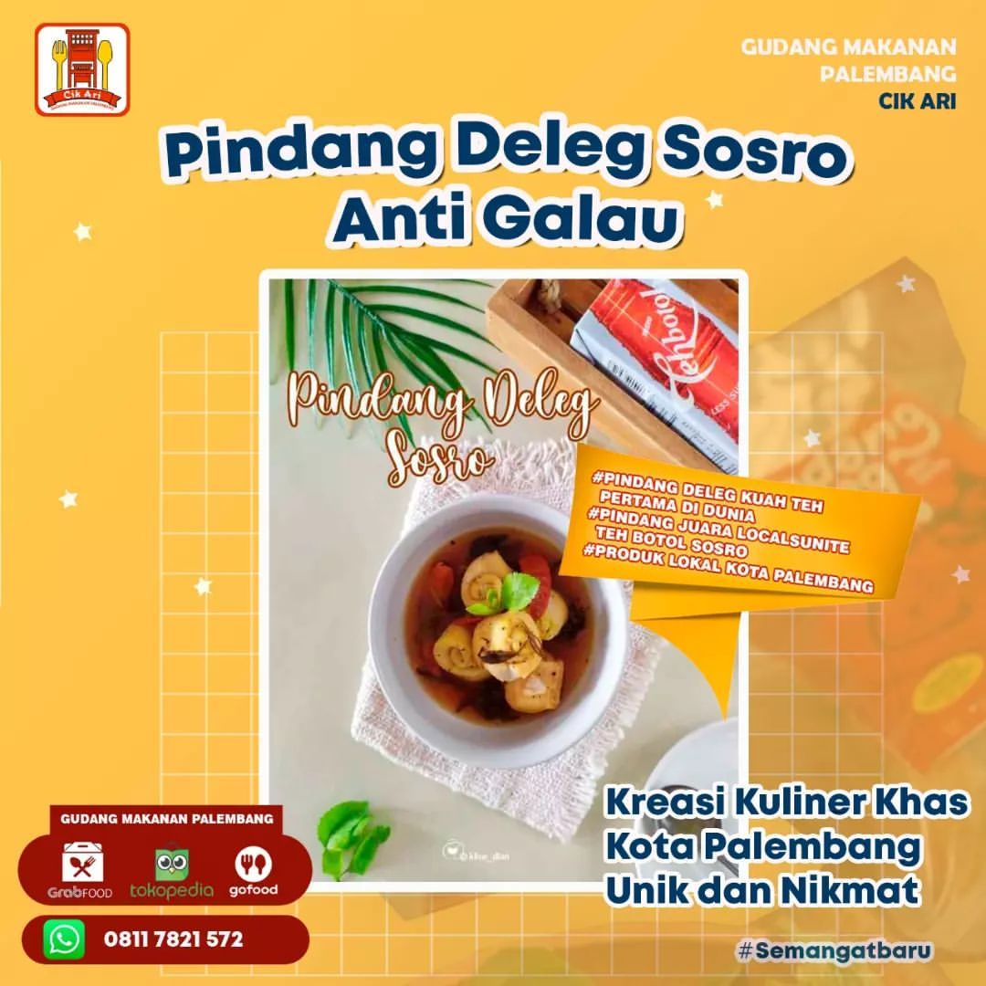 Kisah Juara Ajang Masak Tehbotol Sosro, Ingin Angkat Kuliner Palembang