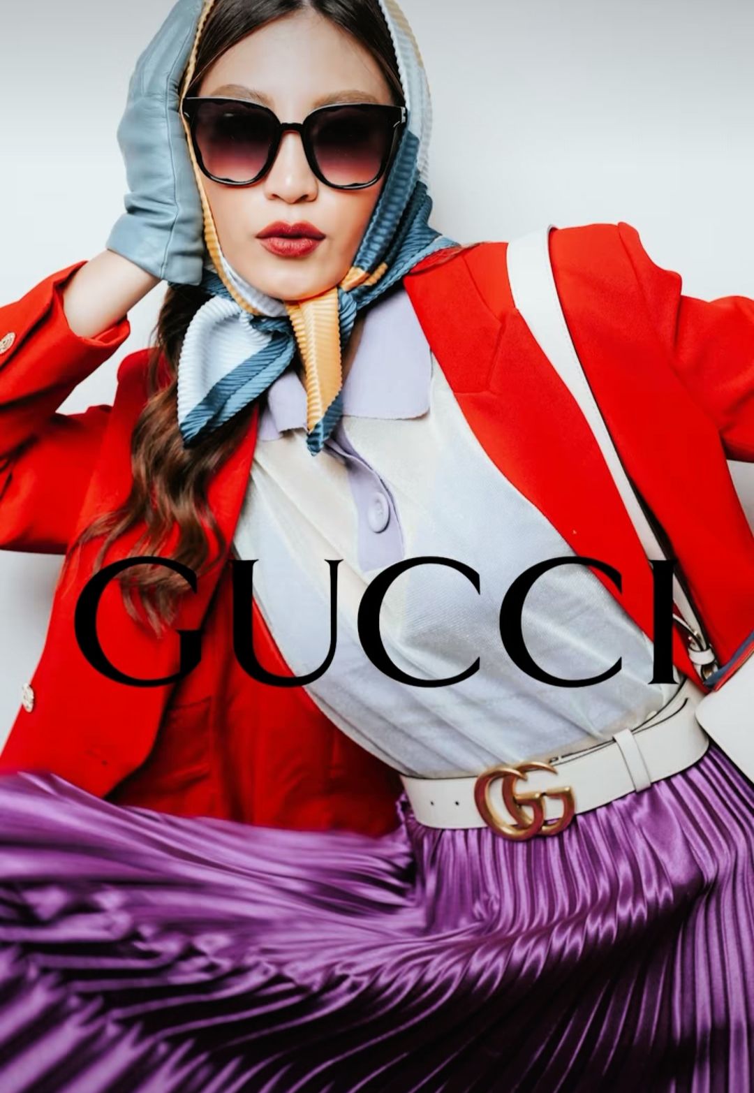 Intip Potret Para Influencer Saat Mengikuti Tren Gucci Challenge