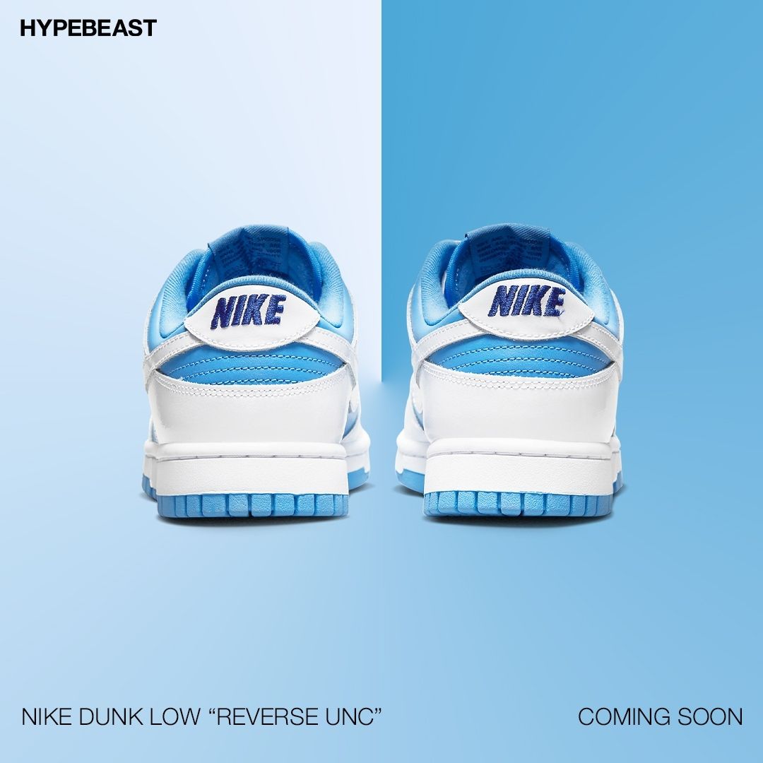 Nike Rilis Dunk Low 'Reverse UNC' Khusus untuk Cewek