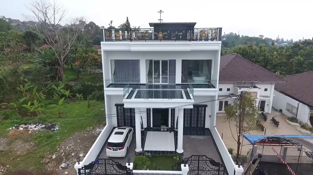 Mirip Hotel, Ini Potret Rumah Ustaz Habib Usman di Puncak, Bogor
