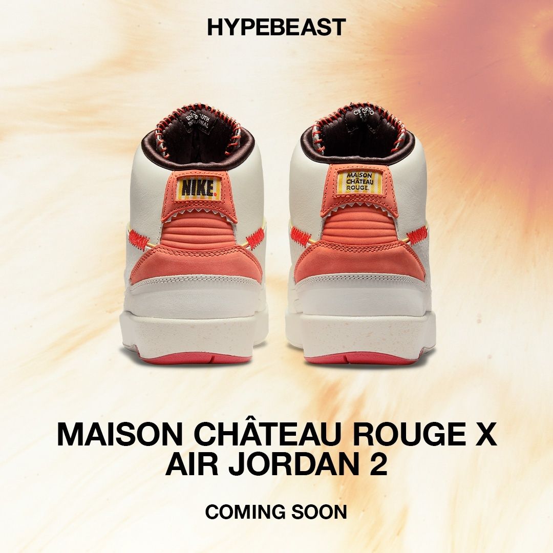 Kolaborasi Maison Château Rouge x Air Jordan 2 Segera Rilis!