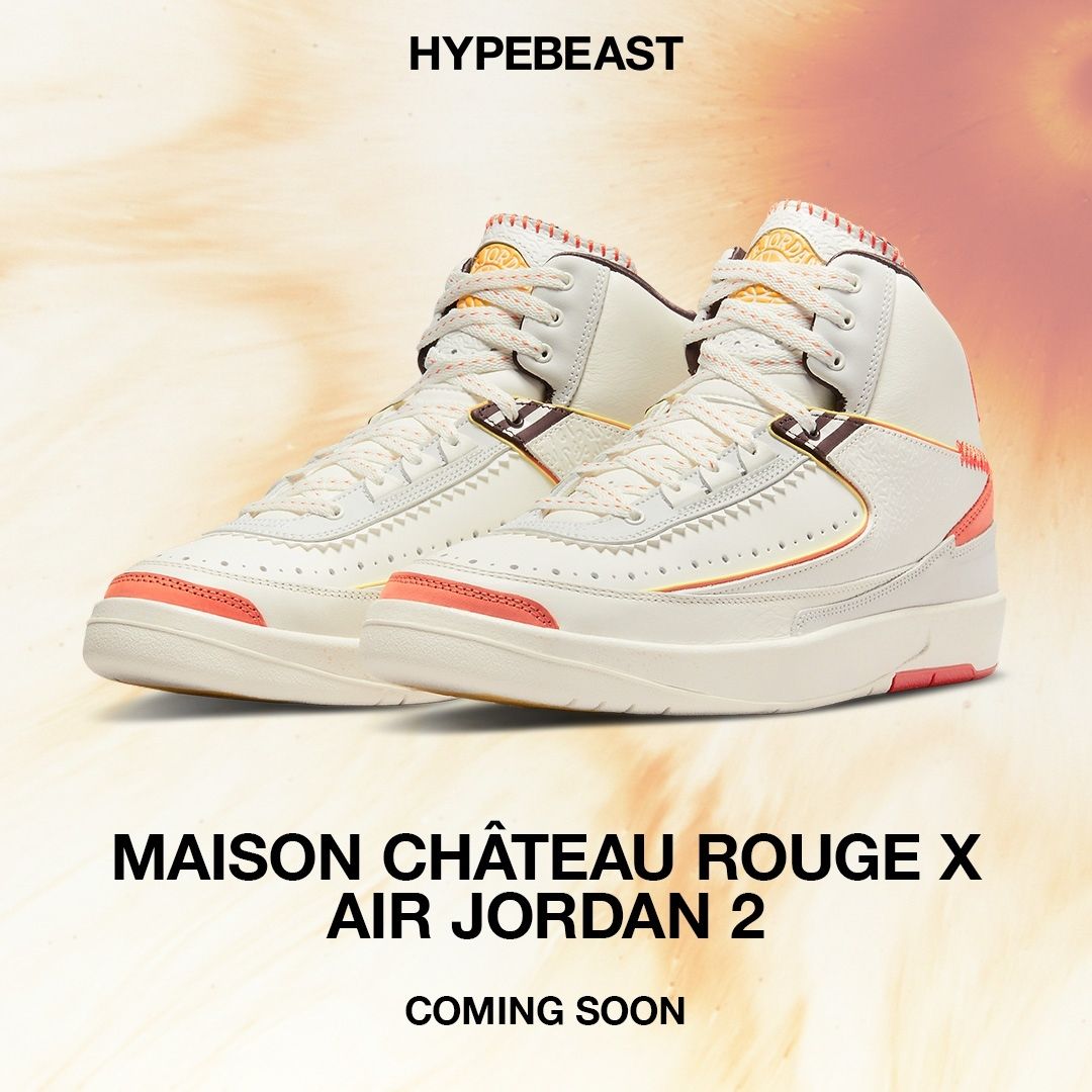 Kolaborasi Maison Château Rouge x Air Jordan 2 Segera Rilis!