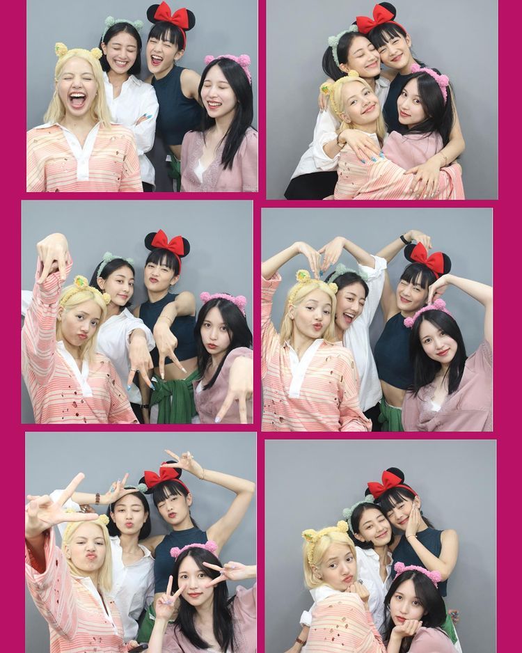 6 Potret Kedekatan Minnie, Lisa, Jihyo, dan Mina yang Menggemaskan