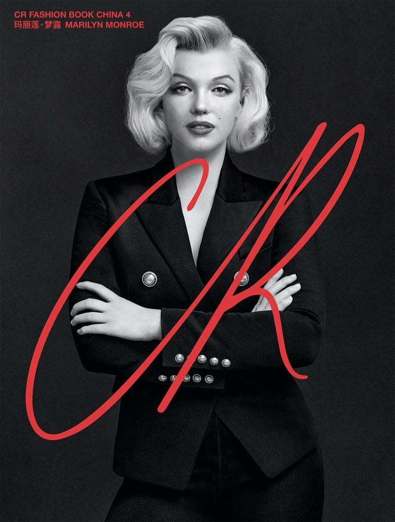 Penampilan Marilyn Monroe Versi Digital di Pemotretan Majalah Ternama