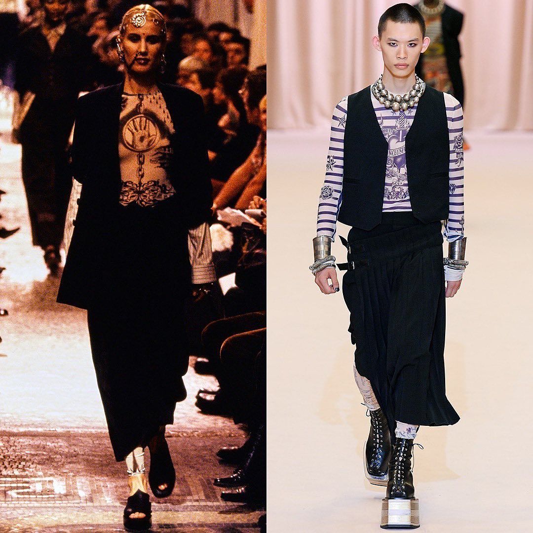 Jean Paul Gaultier Haute Couture Terinspirasi dari Koleksi 'Jadul'