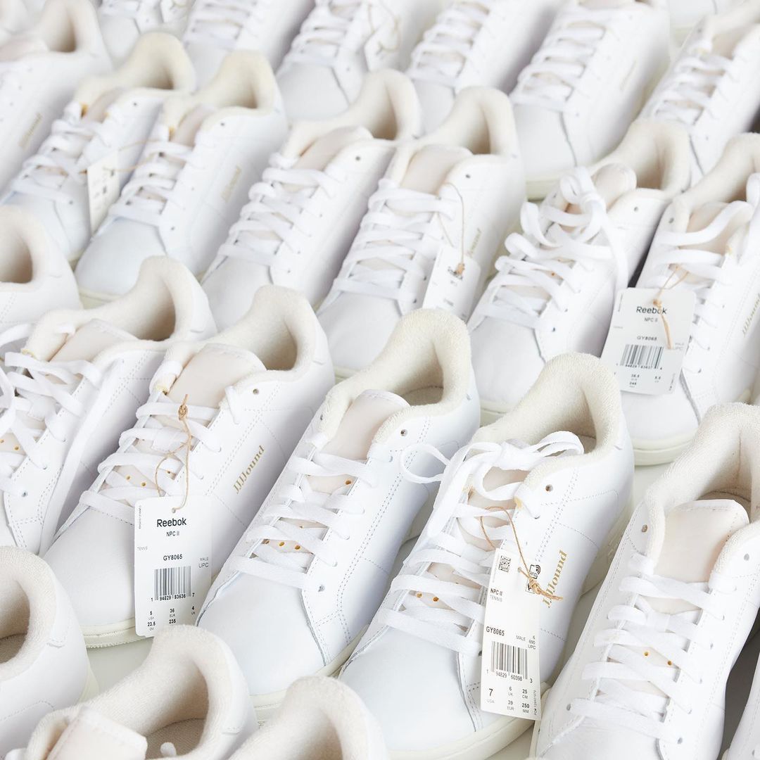 Koleksi JJJJound x Reebok untuk Sneaker Newport Classic Serba Putih