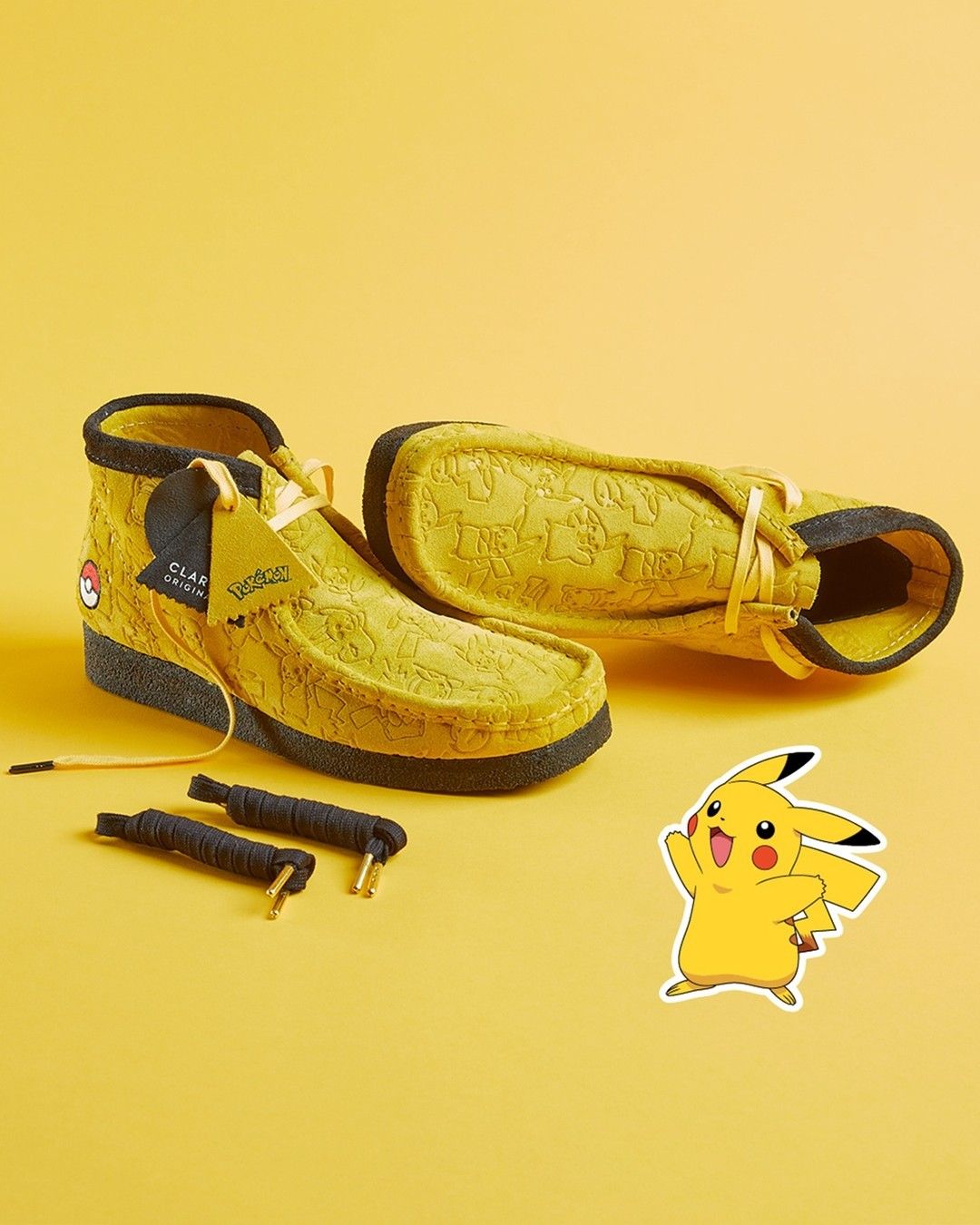 Gemasnya Sepatu Clarks Terbaru dengan Detail Pikachu!