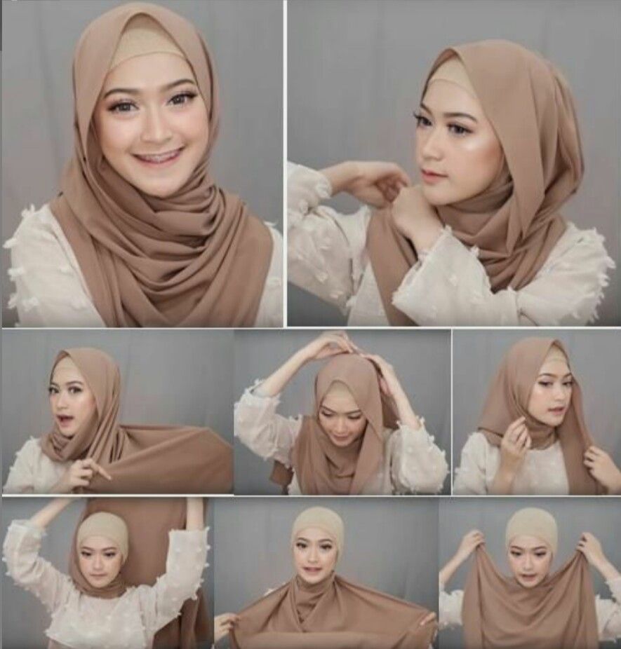 35 Tutorial Hijab Pashmina yang Simpel dan Kekinian, Yuk Coba!