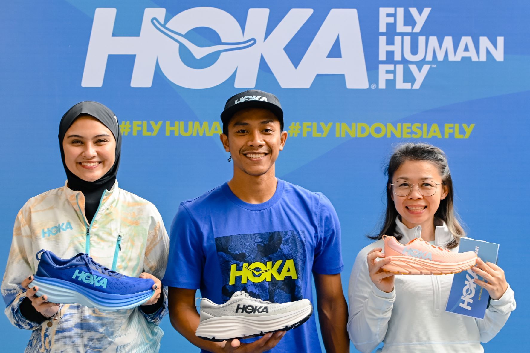 HOKA Luncurkan Sepatu Terbaru dan Kampanye 'Fly Human Fly'