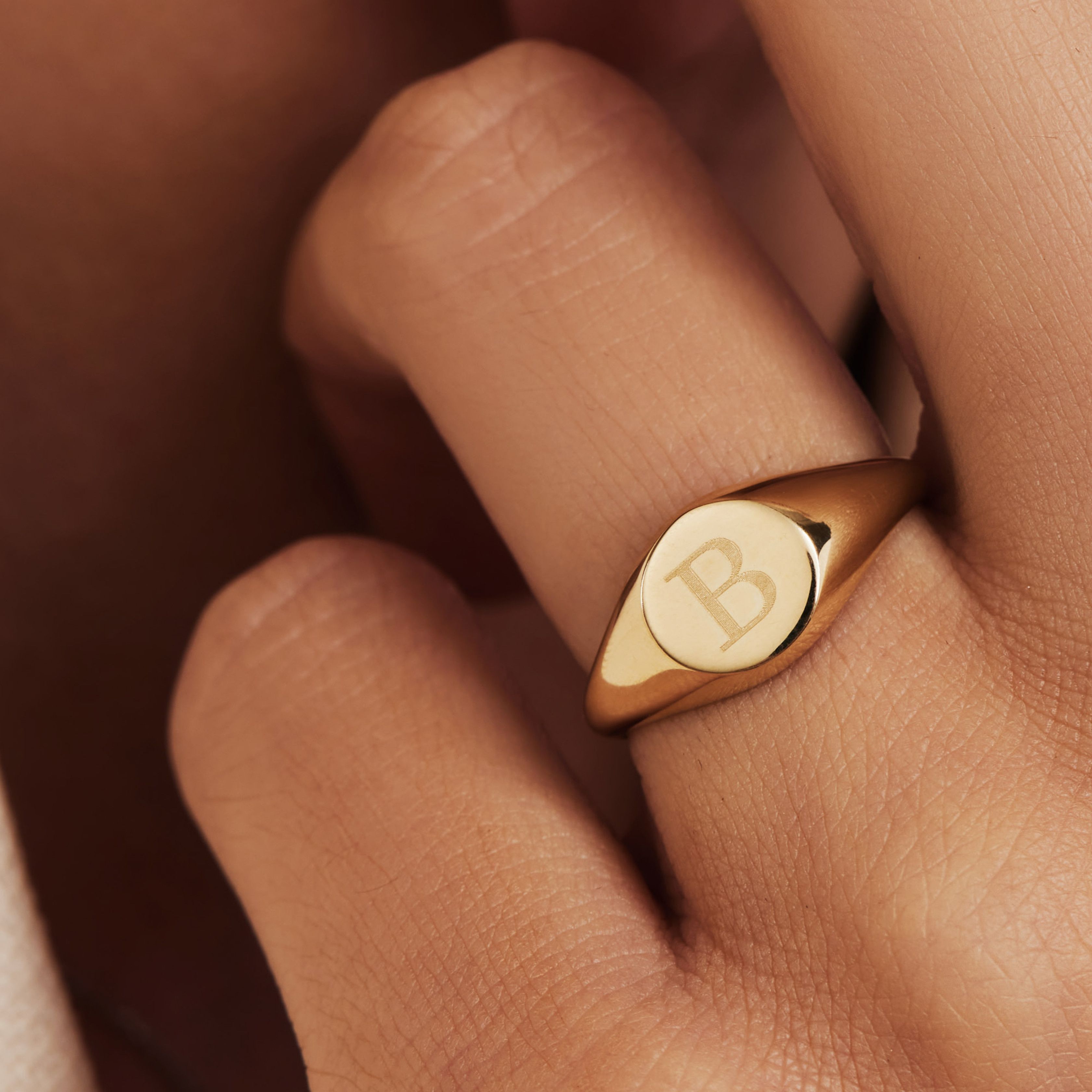Simple Gold Ring Designs for Teenagers