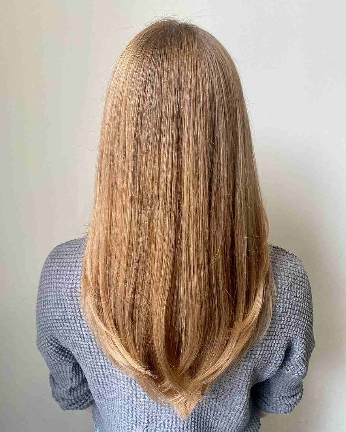 10 Beautiful Oval Layered Haircut Models From The Back 
