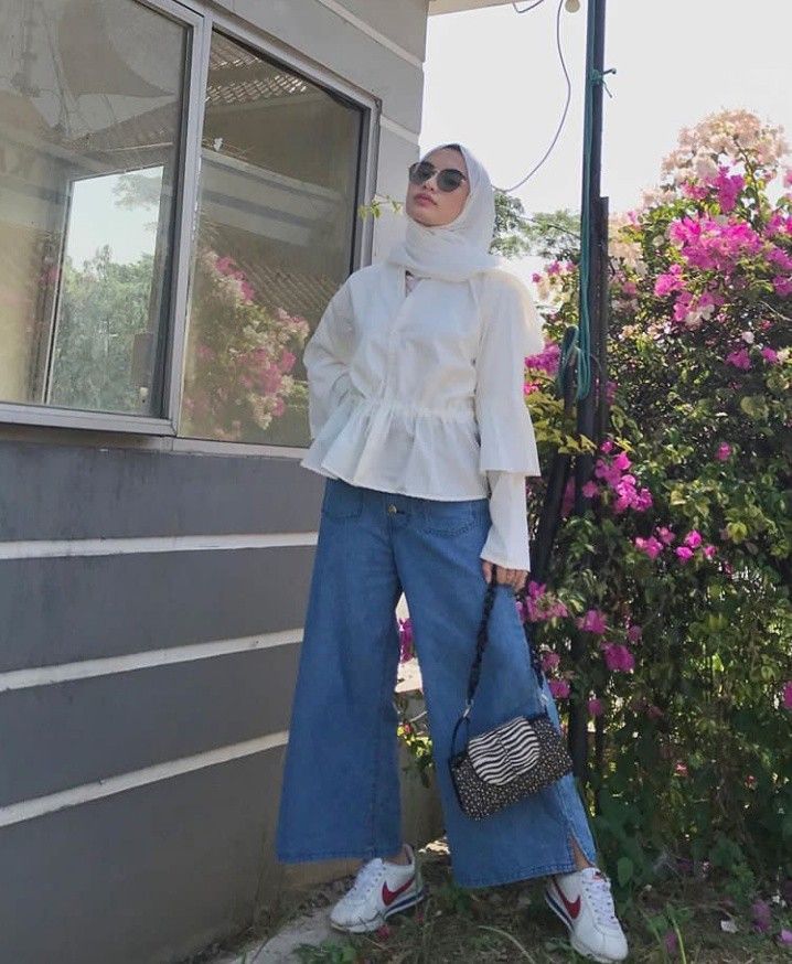 11 New Jeans Culottes OOTD, Inspiration to Look Good!