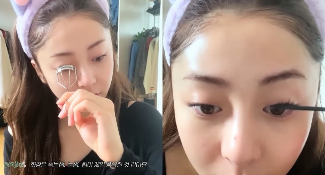 Looking Fresh, Take a sneak peek at Yunjin's 'Le Sserafim' daily makeup routine 