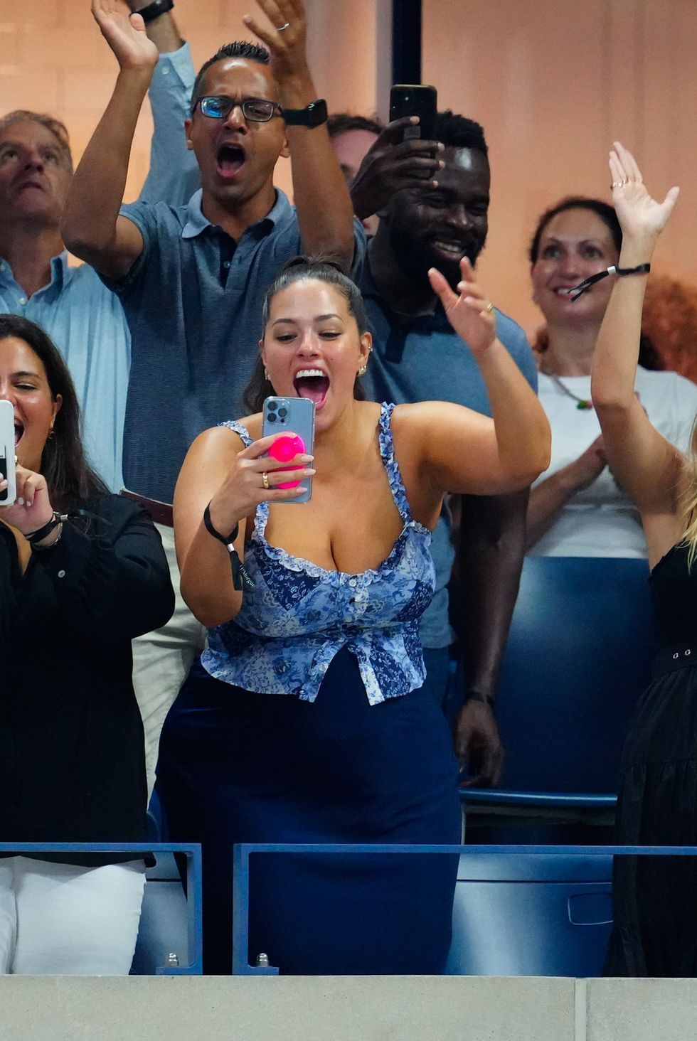Hollywood's Public Style Figures Present at the 2022 US Open