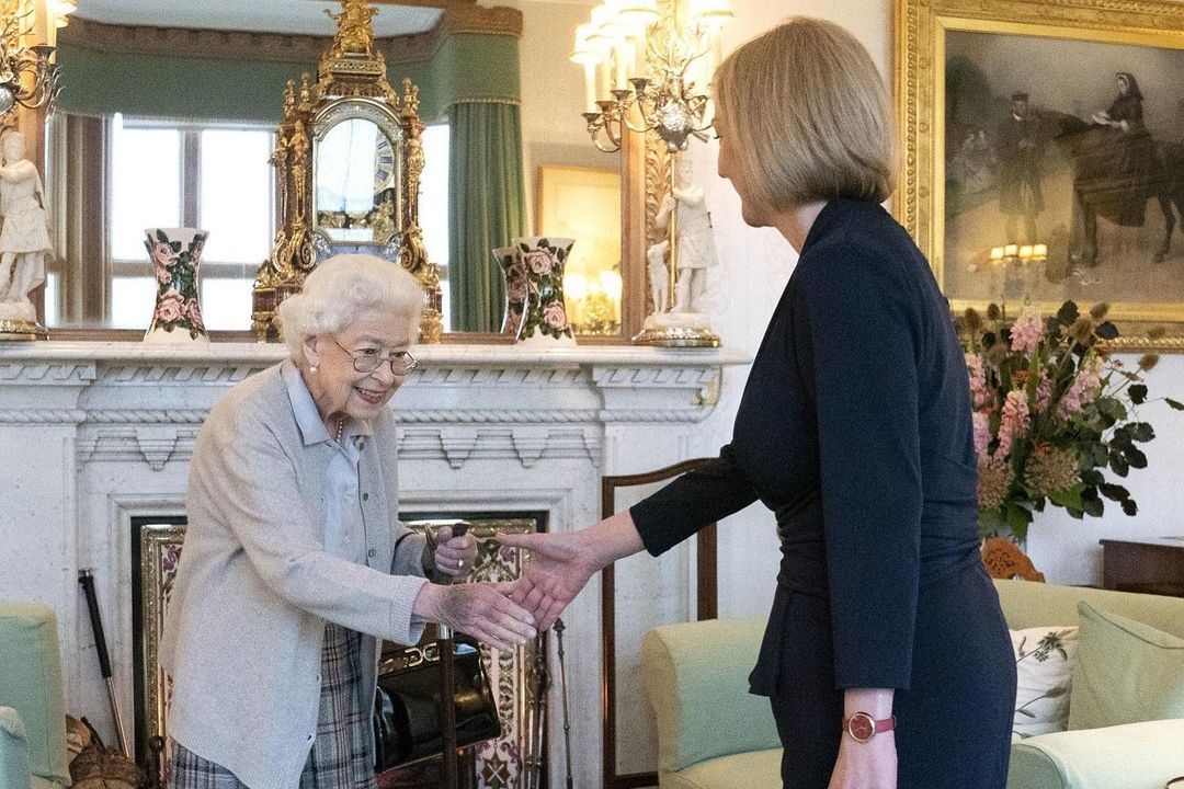Queen Elizabeth's last public appearance before her death