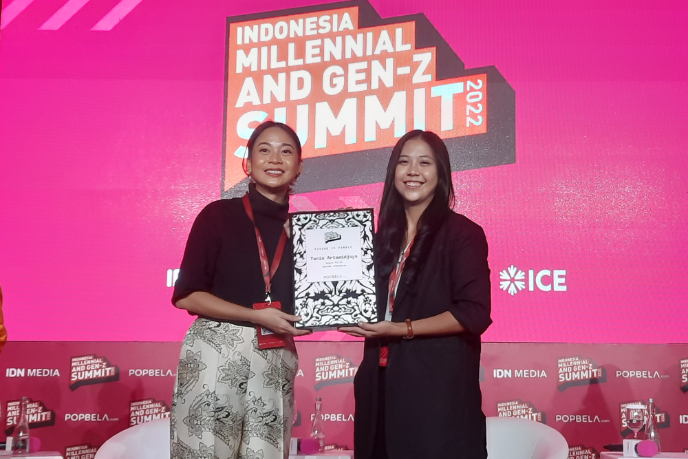 #IMGS2022: Kisah Tania Artawidjaya Hadapi Hal Seksis Sebagai Pilot
