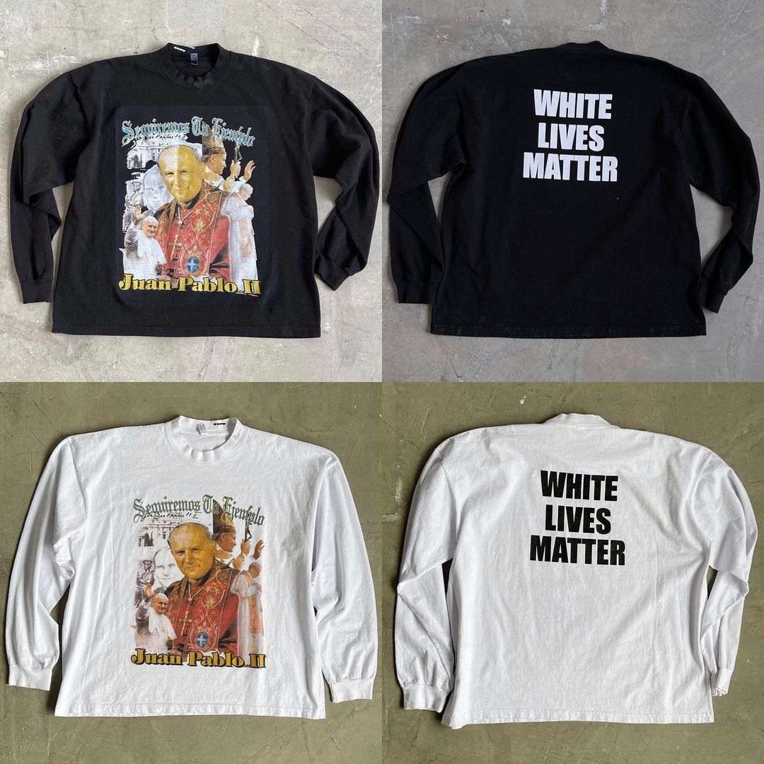 Kanye West Kembali Tuai Kontroversi Lewat T-shirt 'White Lives Matter'