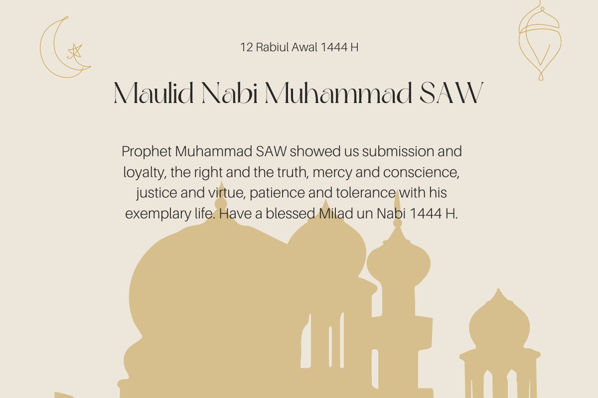 20 Ucapan Maulid Nabi Muhammad SAW dalam Bahasa Inggris