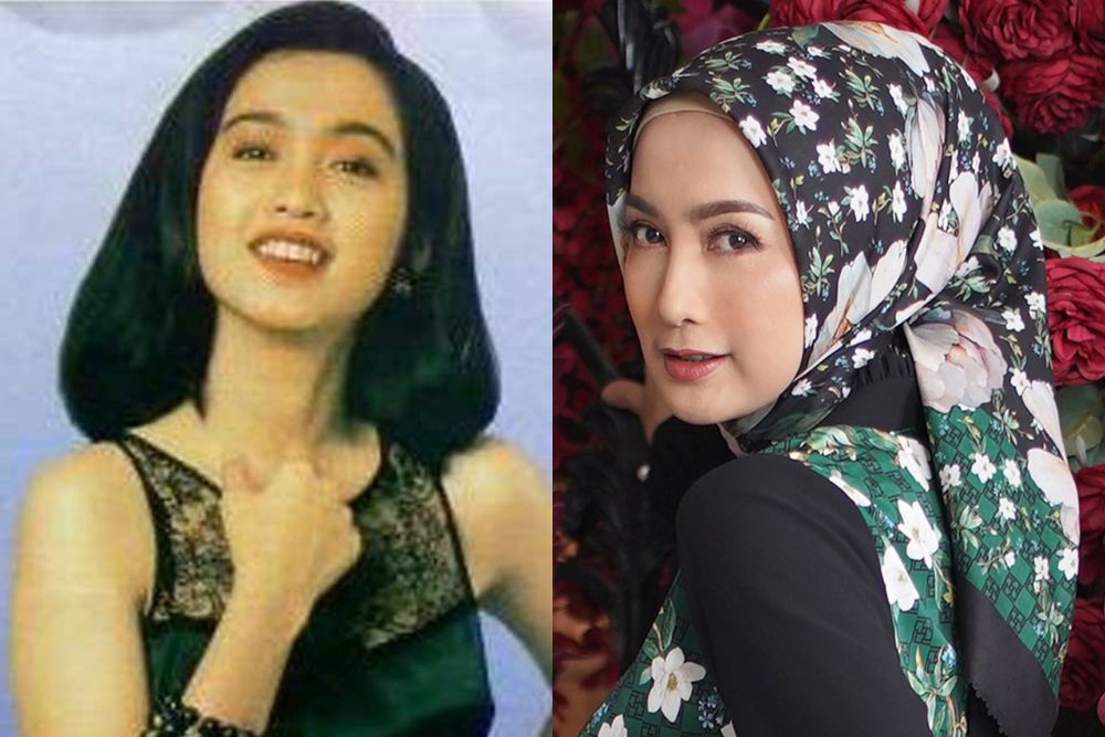 Photos Before and Now of Hijab Widows, Pangling! 