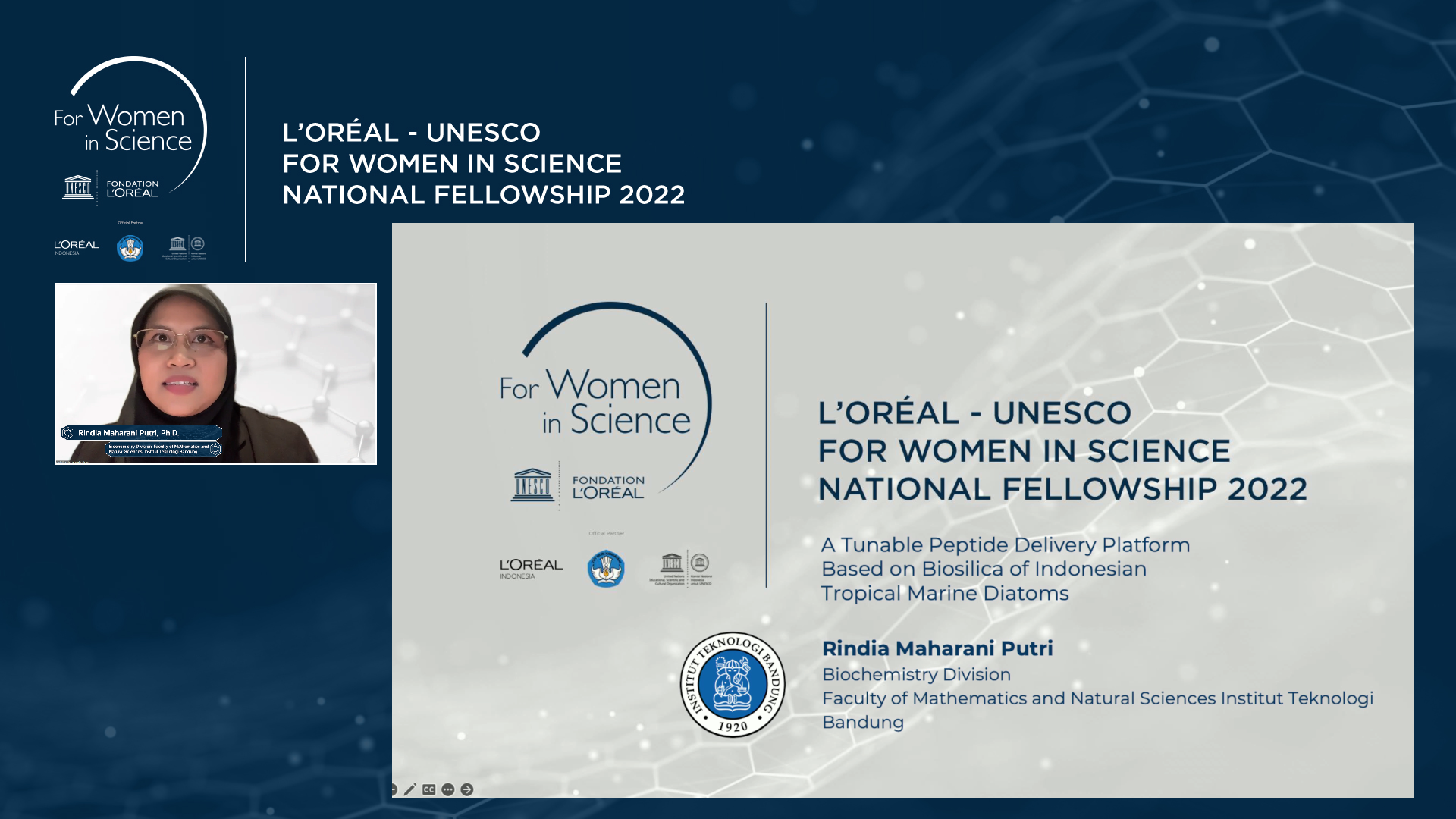 L'Oreal-UNESCO Memberikan Penghargaan kepada 4 Peneliti Wanita Indonesia