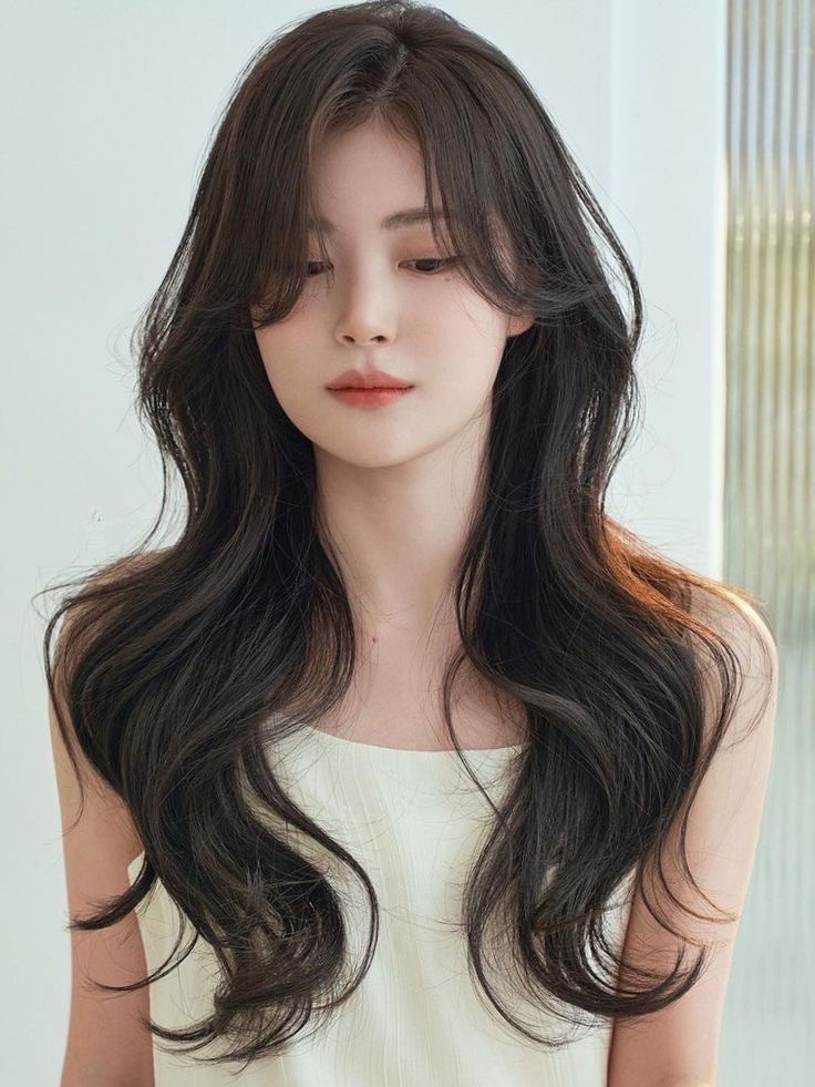 9 Model Rambut Layer Panjang Korea yang Anggun dan Kekinian