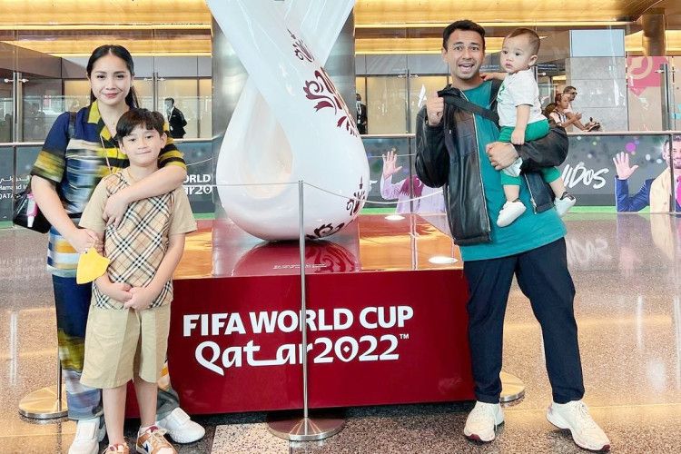 10 Potret Mewah Rafathar Nonton Piala Dunia di Qatar, Bikin Iri!