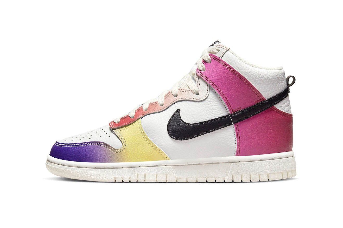 Nike Rilis Sepatu Colorful, Dunk High 'Multi-Gradient'