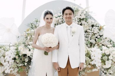 Deretan Gaya Anggun Mikha Tambayong Hari Pernikahan