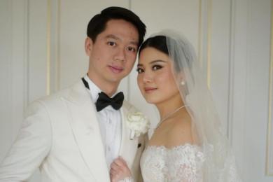 Menikah Paris, Valencia Tanoesoedibjo Tampil Mewah Klasik